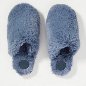 Anthropology Sadie Blue Slippers